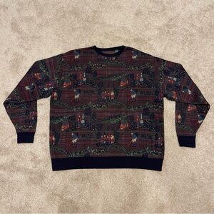 Vintage Bobby Jones Golf Country Club 100% Cotton Knit Sweater